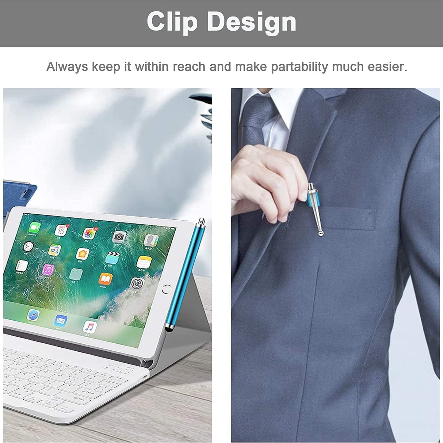 Lapiz Para Pantalla Tactil Lapis Lapicero for Ipad Iphone Tablet Stylus Pen USA