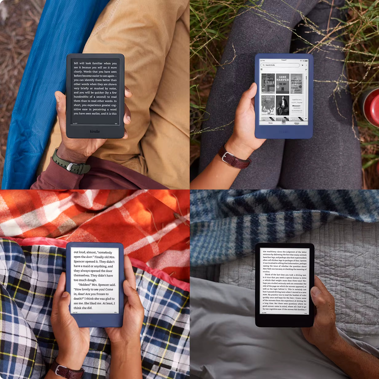 2024 Amazon Kindle (16GB) - the Lightest Kindle with a Glare Free Display, Adjustable Headlights, and Longer Battery Life