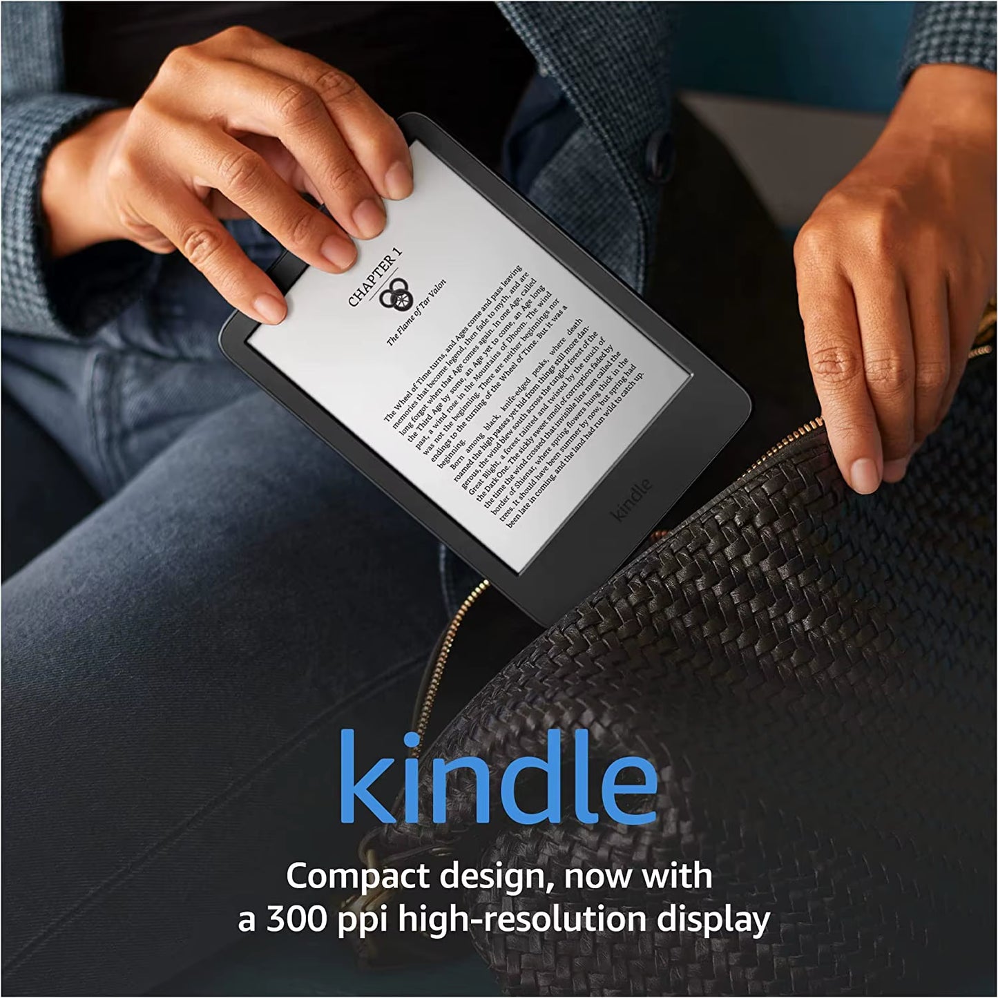 2024 Amazon Kindle (16GB) - the Lightest Kindle with a Glare Free Display, Adjustable Headlights, and Longer Battery Life