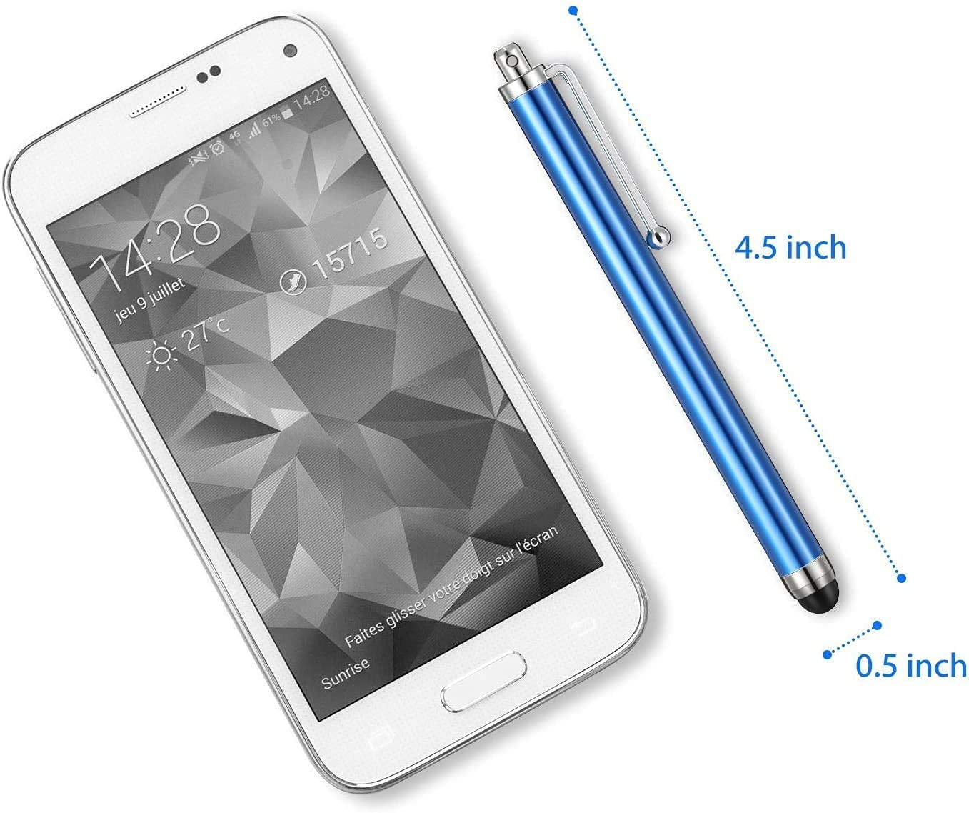 Lapiz Para Pantalla Tactil Lapis Lapicero for Ipad Iphone Tablet Stylus Pen USA