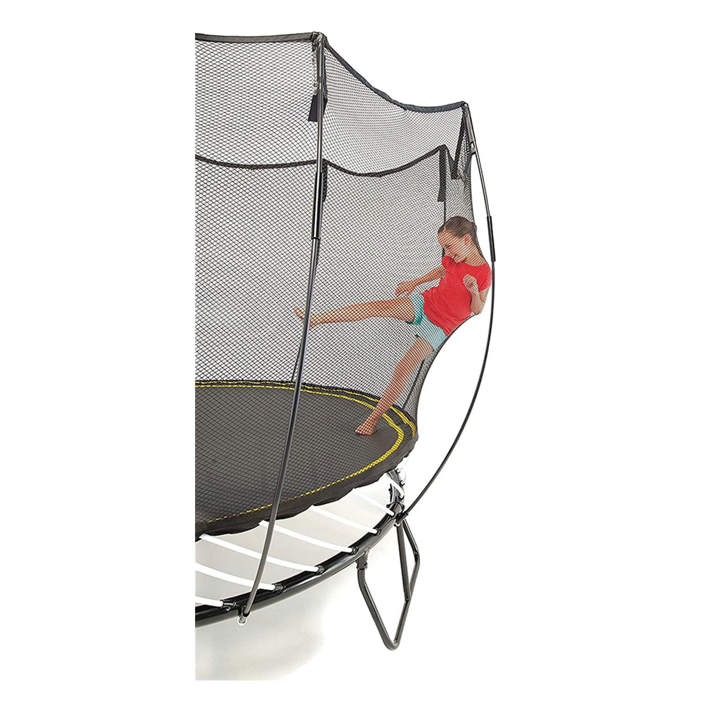 13’ X 13’ Square Backyard Trampoline with Accessories, Black