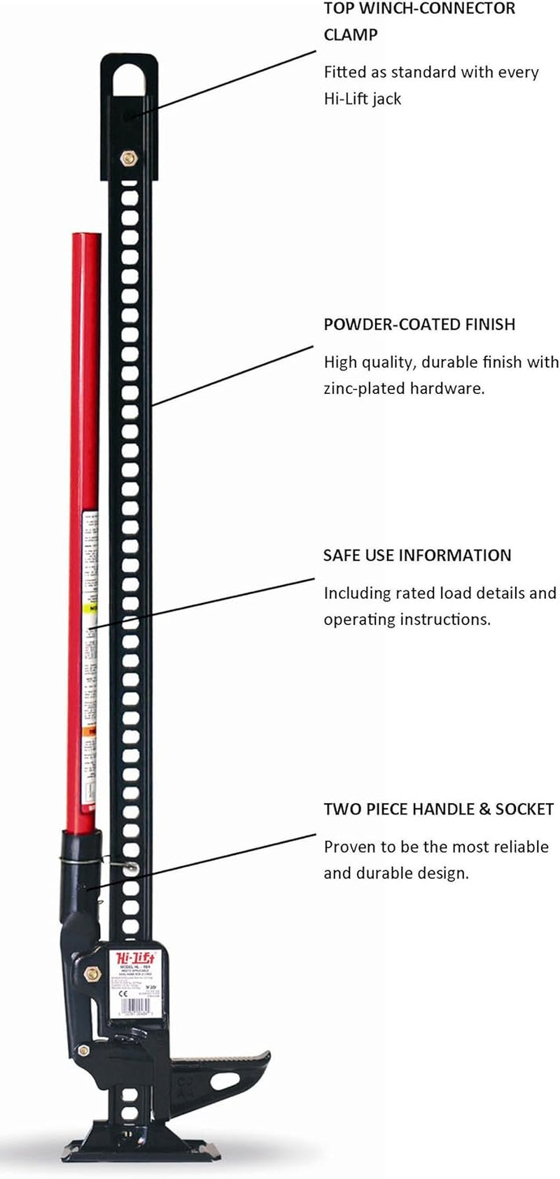 Jack 60" Cast/Steel Jack HL-604