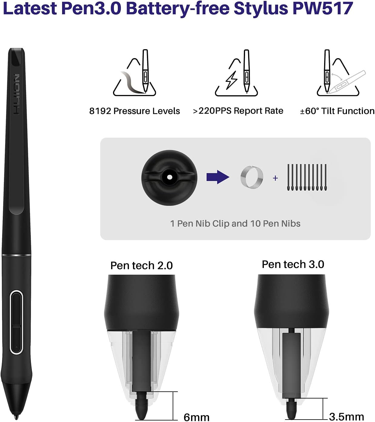 KAMVAS 16 Graphics Drawing Tablet with Screen Full-Laminated Graphic Monitor with Battery-Free Stylus Tilt 10 Hot Keys Adjustable Stand, 15.6Inch Pen Display for Pc/Mac/Android/Linux, Black