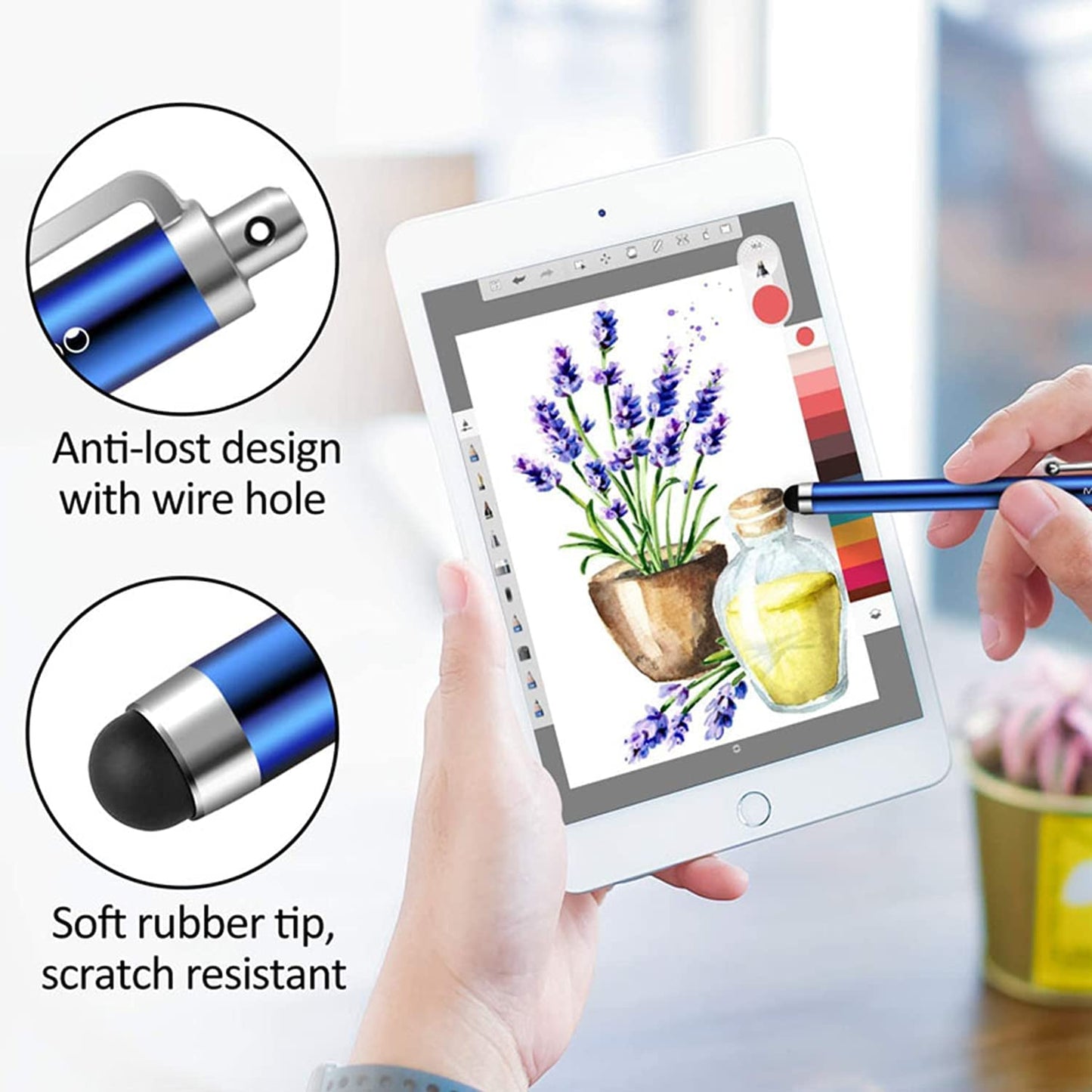 Lapiz Para Pantalla Tactil Lapis Lapicero for Ipad Iphone Tablet Stylus Pen USA