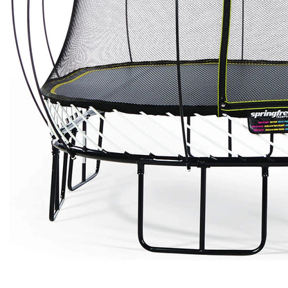 13’ X 13’ Square Backyard Trampoline with Accessories, Black