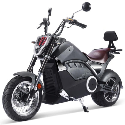 [USA Direct] Mototec Typhoon-S1 Electric Scooter - Recommended Top Speed 25KM/H, 3000W Motor, 70V 30AH Battery, 55-80KM Mileage, 150KG Payload E-Scooter