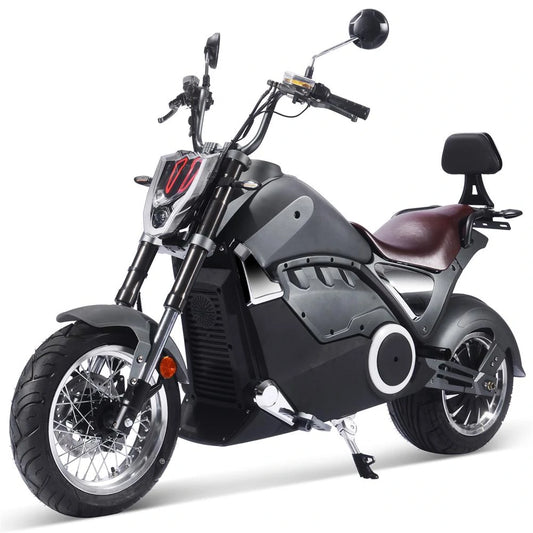 [USA Direct] Mototec Typhoon-S1 Electric Scooter - Recommended Top Speed 25KM/H, 3000W Motor, 70V 30AH Battery, 55-80KM Mileage, 150KG Payload E-Scooter