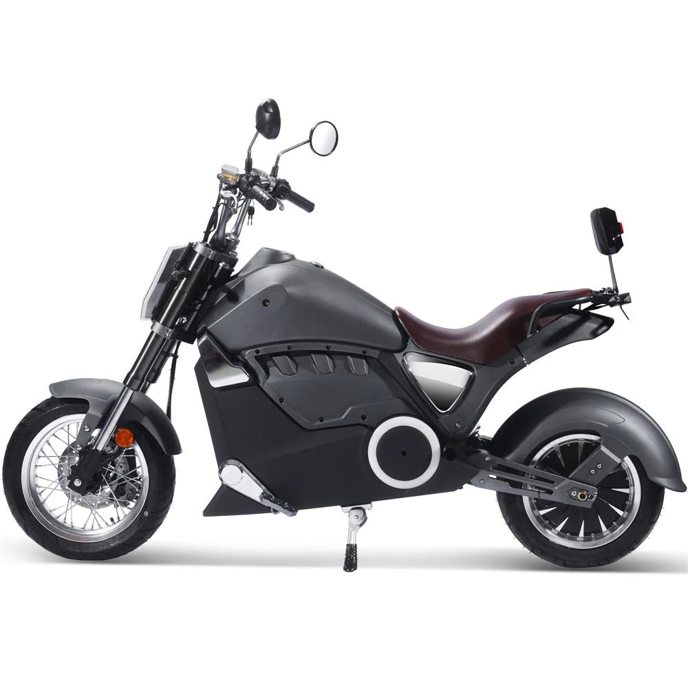 [USA Direct] Mototec Typhoon-S1 Electric Scooter - Recommended Top Speed 25KM/H, 3000W Motor, 70V 30AH Battery, 55-80KM Mileage, 150KG Payload E-Scooter