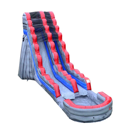 19 FT Amazon River Water Slide with Attached Pool for Kids and Adults (With Blower)