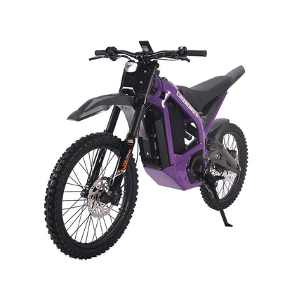 [US Direct] Cheerdmoto Sunron QD-EM2.0 Electric Dirt Bike 72V 30AH 3000W Recommended Top Speed 25KM/H Electric Bicycle 70/100-19 Tire 85KM Mileage Range Max Load 150KG