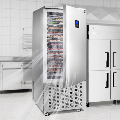 VEVOR 370L Commercial Blast Freezer 15 Trays Blast Chiller Chest Seafood Gelato