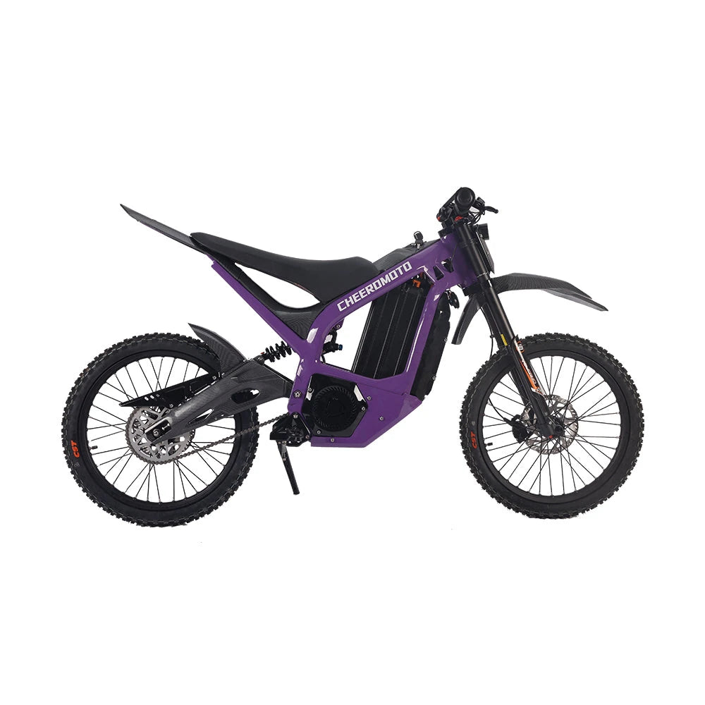 [US Direct] Cheerdmoto Sunron QD-EM2.0 Electric Dirt Bike 72V 30AH 3000W Recommended Top Speed 25KM/H Electric Bicycle 70/100-19 Tire 85KM Mileage Range Max Load 150KG