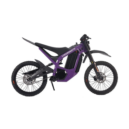 [US Direct] Cheerdmoto Sunron QD-EM2.0 Electric Dirt Bike 72V 30AH 3000W Recommended Top Speed 25KM/H Electric Bicycle 70/100-19 Tire 85KM Mileage Range Max Load 150KG