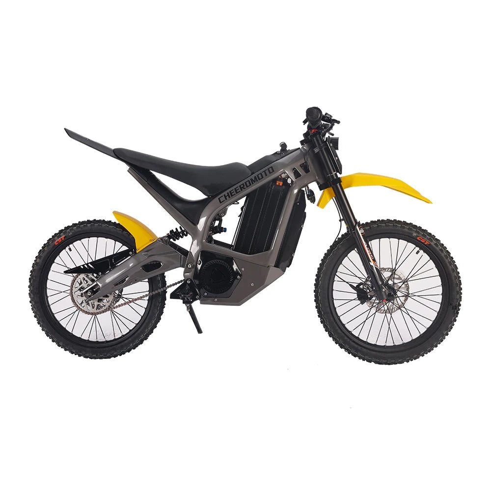 [US Direct] Cheerdmoto Sunron QD-EM2.0 Electric Dirt Bike 72V 30AH 3000W Recommended Top Speed 25KM/H Electric Bicycle 70/100-19 Tire 85KM Mileage Range Max Load 150KG