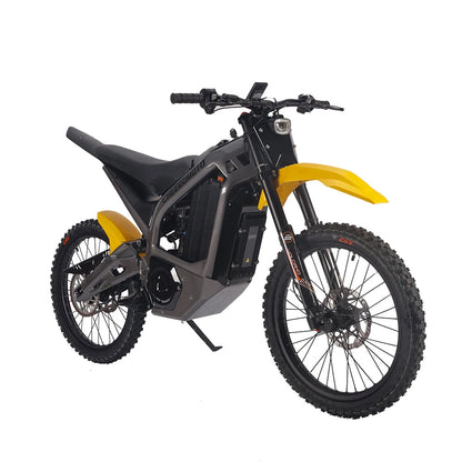 [US Direct] Cheerdmoto Sunron QD-EM2.0 Electric Dirt Bike 72V 30AH 3000W Recommended Top Speed 25KM/H Electric Bicycle 70/100-19 Tire 85KM Mileage Range Max Load 150KG